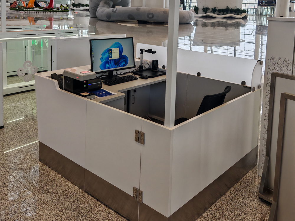 機(jī)場(chǎng)柜臺(tái)定制
