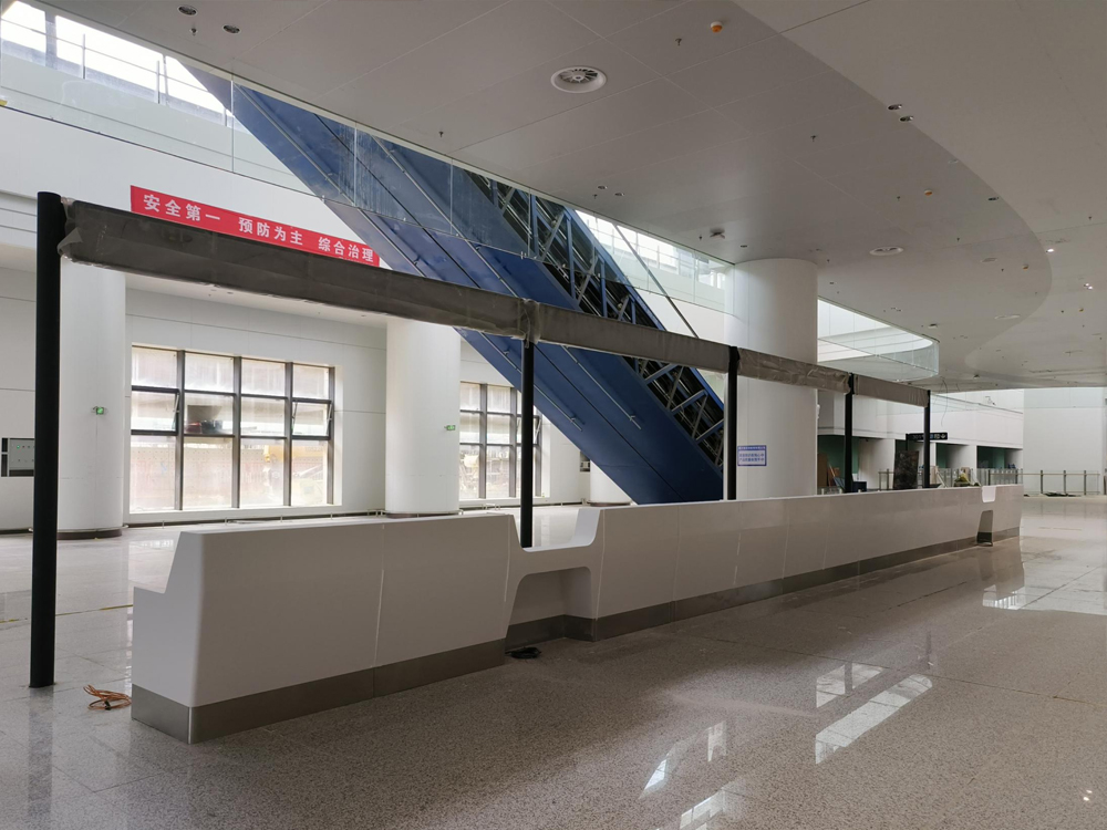 航空服務(wù)柜臺(tái)制作